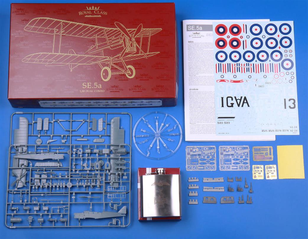 Eduard 1/48 0015 Royal Class SE.5A Wolseley Viper WW1 Plastic Kit