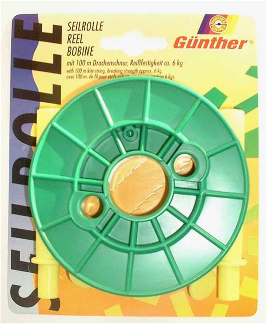 Gunther GU1253 Kite Reel with Line 100m