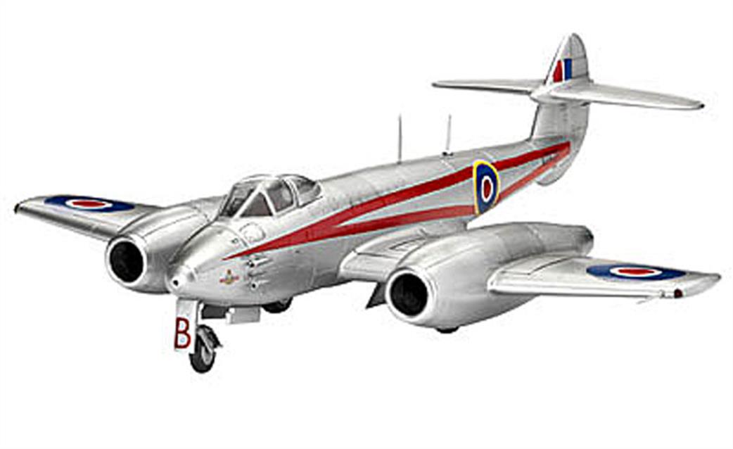 Revell 1/72 04658 RAF Gloster Meteor F.4 Jet Fighter Kit