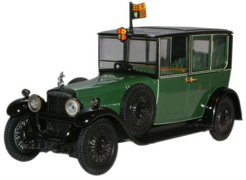 Oxford Diecast 1/43 RD002 1928 Daimler Queen Mary Royal Car Model