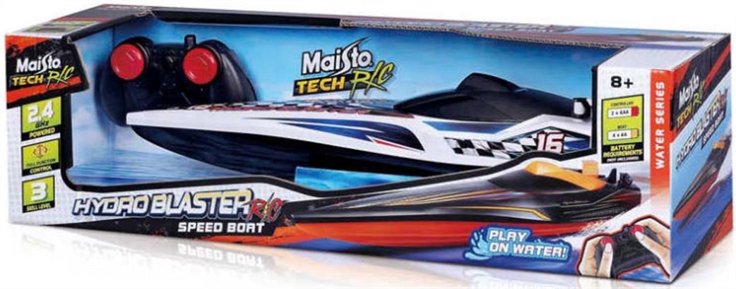 Maisto  M82763 Hydro Blaster 2.4Ghz Remote Control Speed Boat