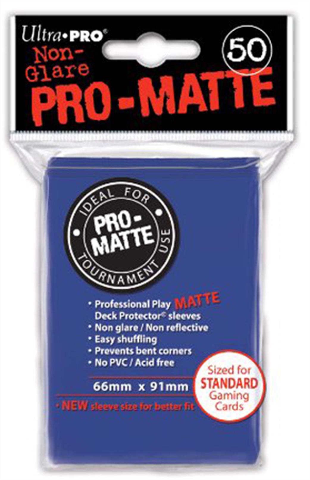 Ultra Pro  82653 50 Pro-Matte Blue Deck Protectors