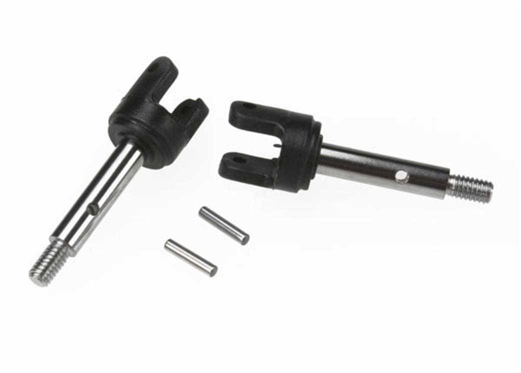 Traxxas  2753X Stub Axles Rear  (2)