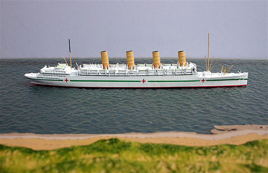 CM Models 1/1250 CM156B HMHS Aquitania, hospital ship, Gallipoli, 1915