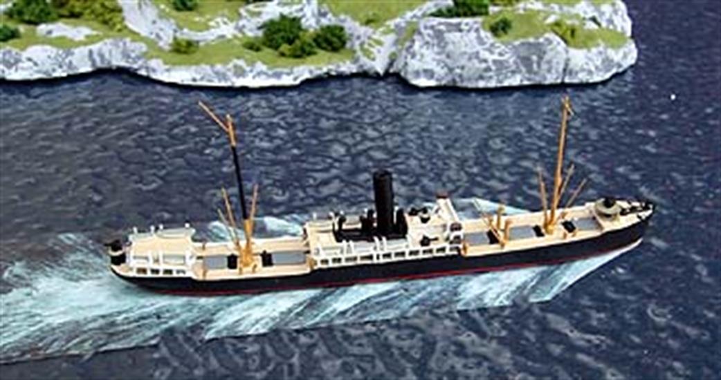 HB Models 1/1250 HB M-45a Shinano Maru, Japanese AMC, 1904/5 Waterline Ship Model