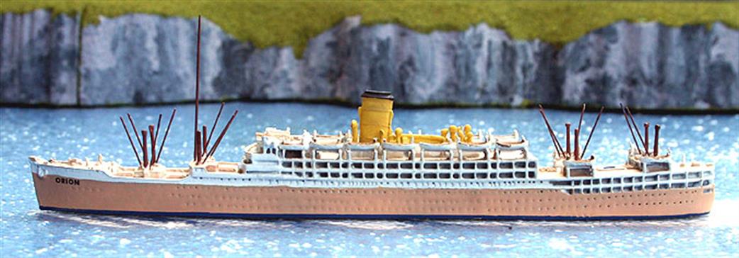 Albatros 1/1250 AL139A Orion, Orient Line with corn coloured hull 1937 Waterline Model
