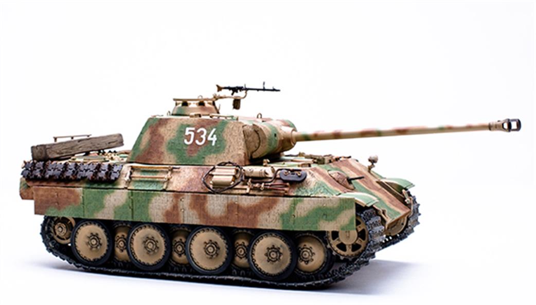 Meng 1/35 TS-035 Sd.Kfz 171 Panther Ausf A German WW2 Tank Model Plastic Kit