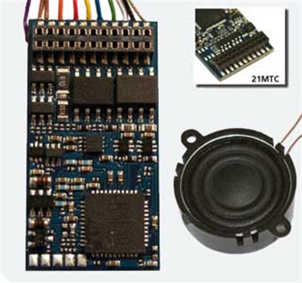 ESU  55??? & South West Digital LokSound 5 21 Pin Locomotive Sound Decoder & Speaker