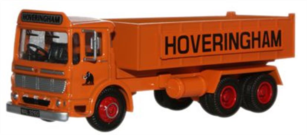 Oxford Diecast 1/76 76TIP001 Hoveringham AEC Ergomatic 6 Wheel Tipper