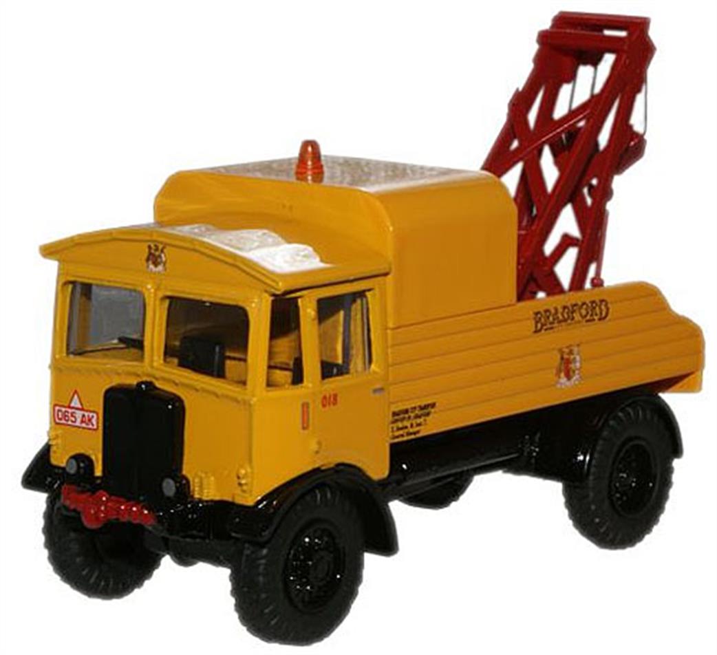 Oxford Diecast 1/76 76AEC013 Bradford AEC Matador Wrecker