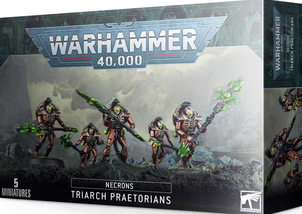 Games Workshop 28mm 49-07 Necron Triarch Praetorians