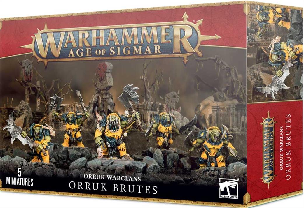 Games Workshop 28mm 89-29 Orruk Warclans Orruk Brutes