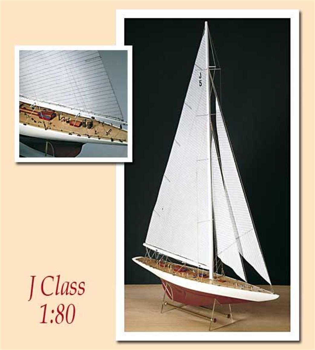 Amati 1/80 1700/11 Rainbow 1934 J Class Wooden Ship kit