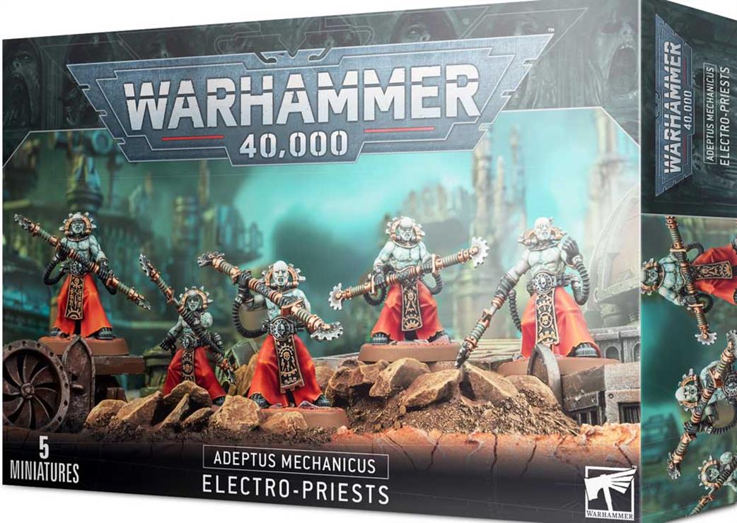 Games Workshop 28mm 59-15 Adeptus Mechanicus Electro-Priests