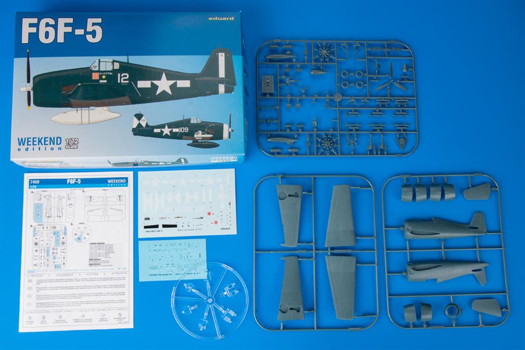 Eduard 1/72 7450 Grumman F-6F-5 Hellcat Weekend Version