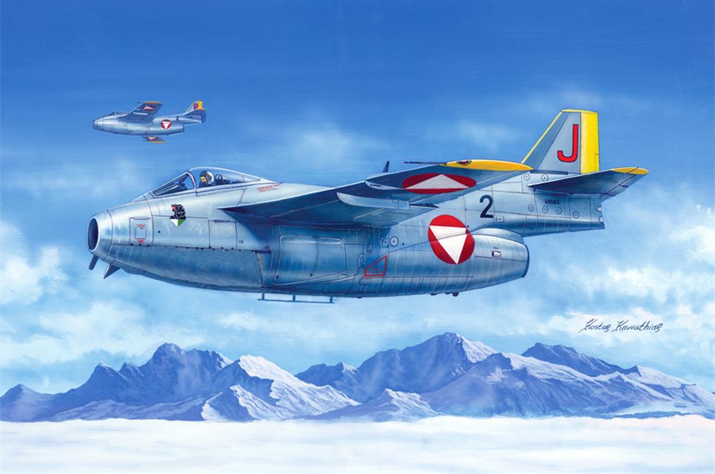 Hobbyboss 1/48 81745 J-29F Tunnan Fighter Plastic Kit