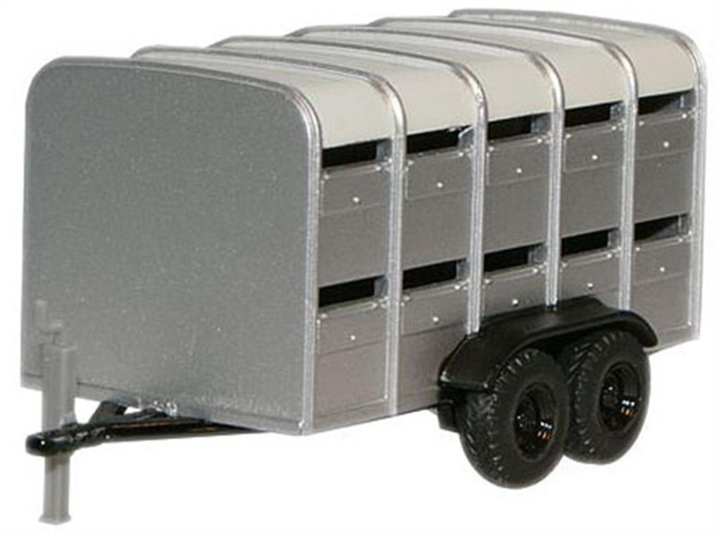 Oxford Diecast 1/76 76FARM001 Livestock Trailer