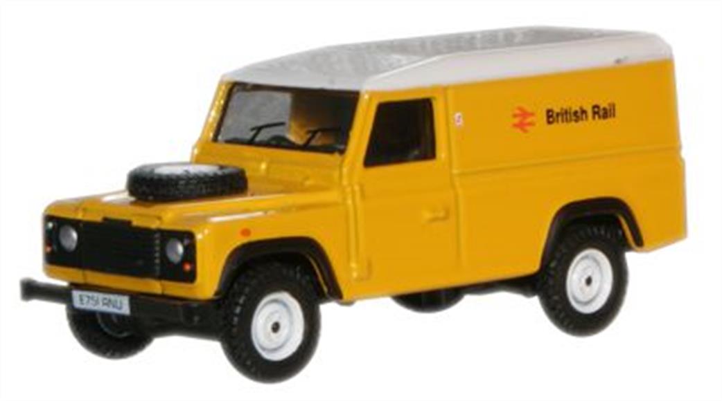 Oxford Diecast 1/76 76DEF007 British Rail Land Rover Defender