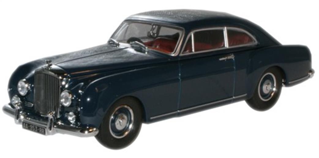 Oxford Diecast 1/76 76BCF002 Dawn Blue Bentley S1 Continental