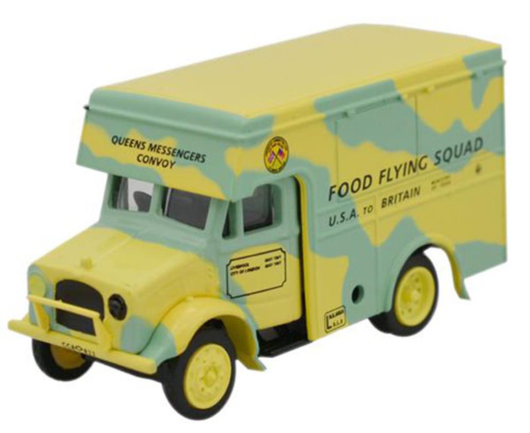 Oxford Diecast 1/76 76BD001 Food Flying Squad Bedford OX 30