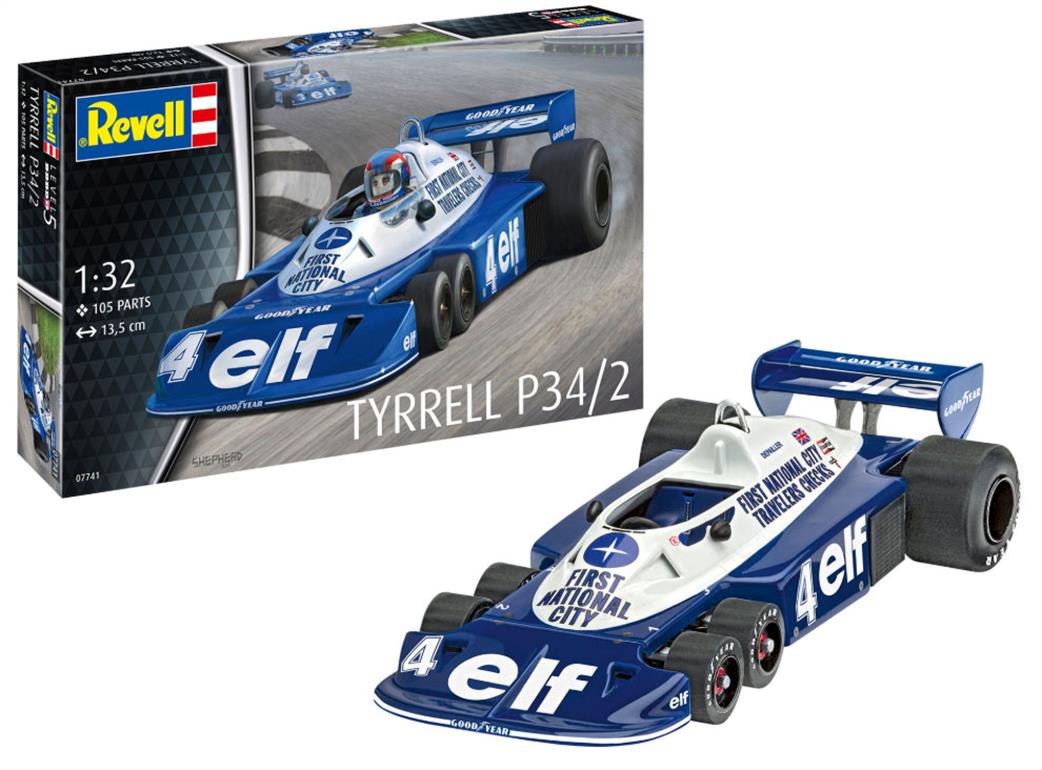 Revell 1/32 07741 Tyrrel P34/2 6-Wheeler