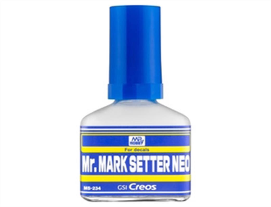 Gunze Sangyo  MS234 Mr Mark Setter Neo Decal Solution 40ml glass Bottle