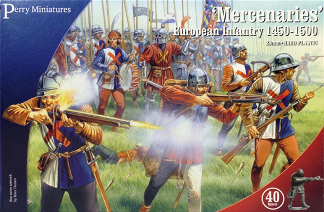 Perry Miniatures 28mm WR20 Mercenaries, European Infantry 1450-1500