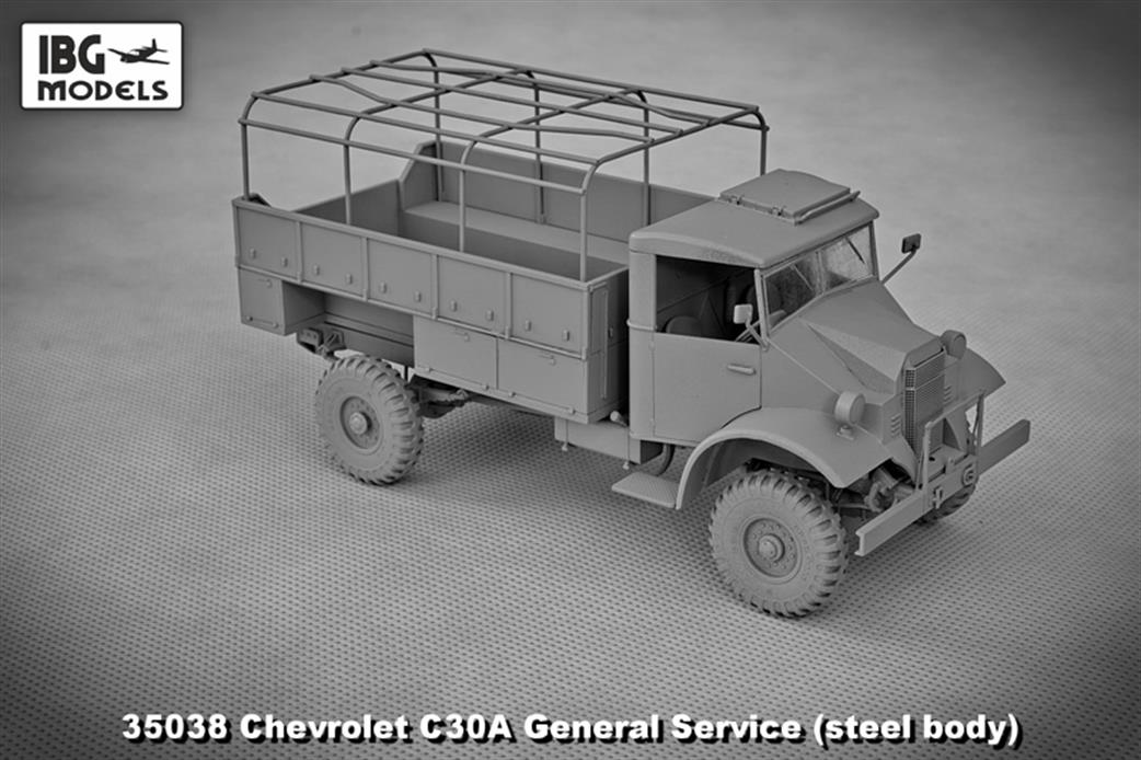 IBG Models 1/35 35038 Chevrolet C30a Steel Body General Service Kit