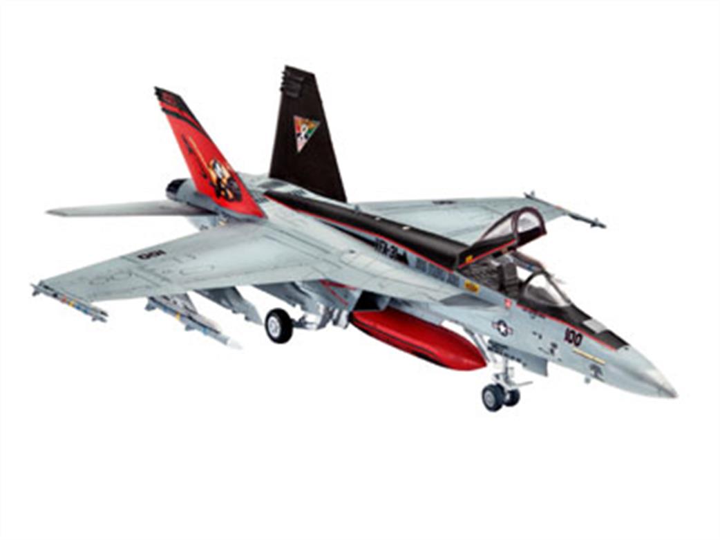 Revell 1/144 63997 F/A18E Super Hornet Model Set