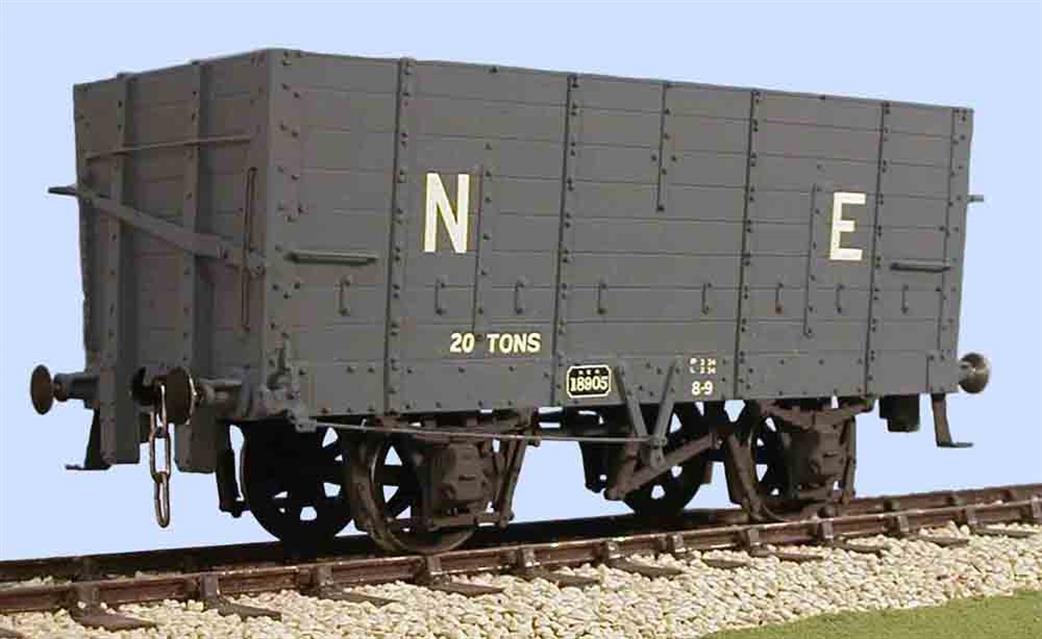 Slaters Plastikard O Gauge 7042 NER/LNER/BR 20ton Wood Body Coal Hopper Wagon Kit