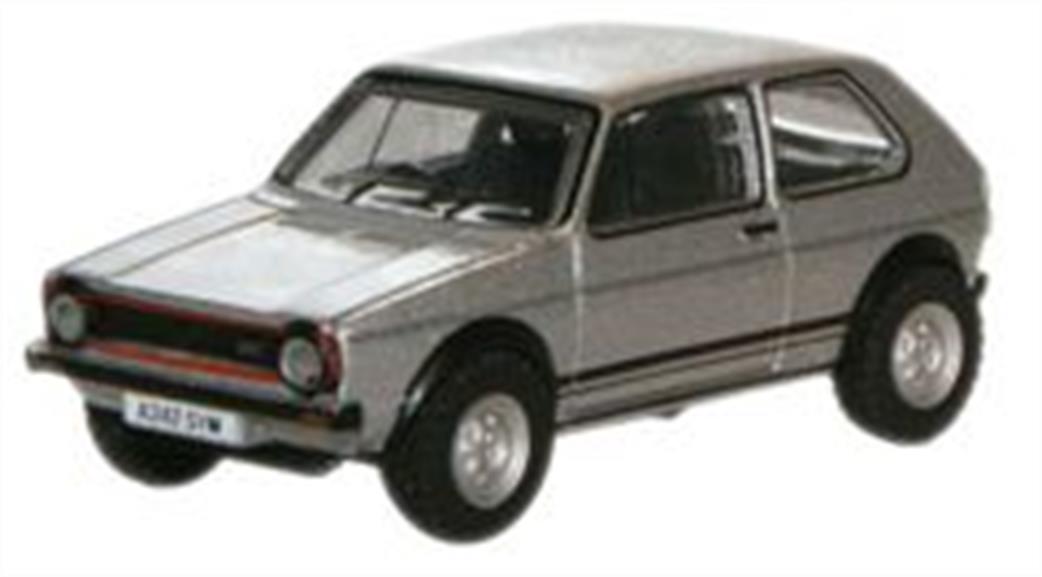 Oxford Diecast 1/76 76GF004 VW Golf Gti Silver