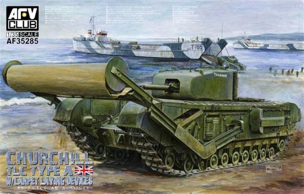 AFV Club 1/35 AF35285 British Churchill MK IV TLC Carpet Layer Type A