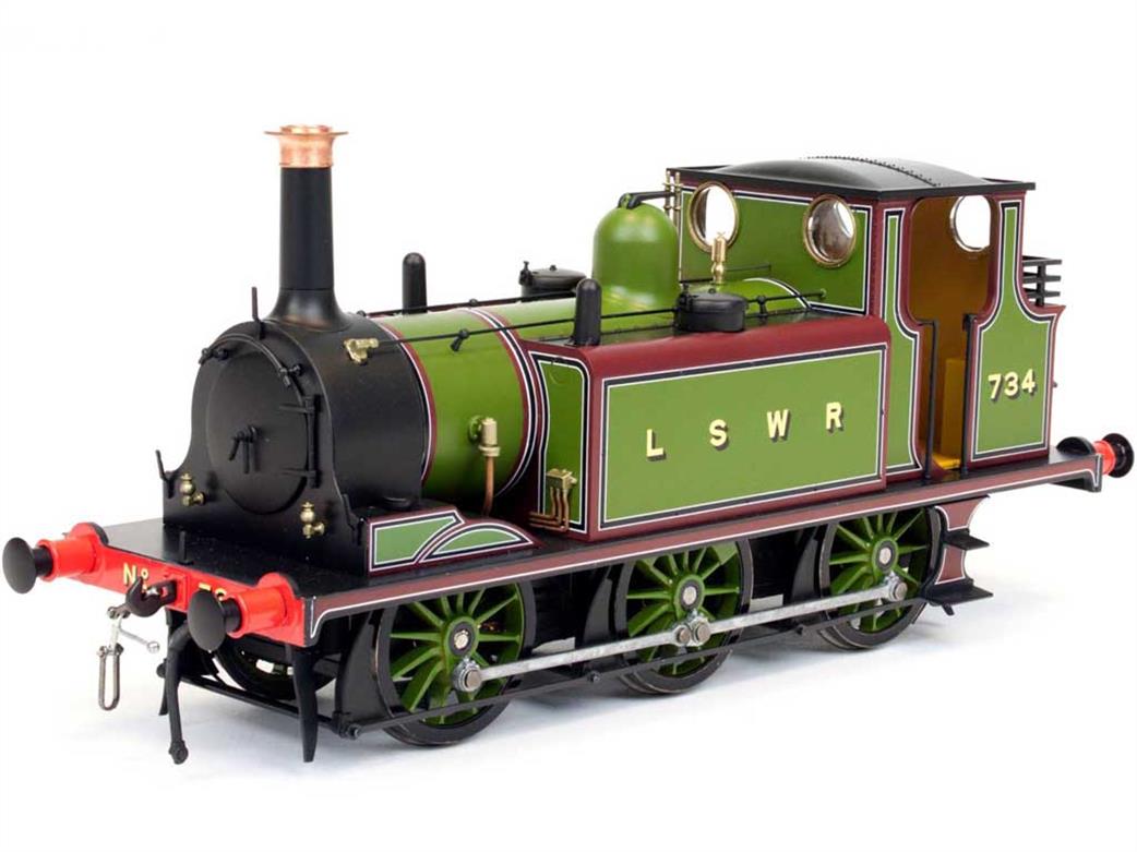 Dapol O Gauge 7S-010-014 Terrier A1 Class 0-6-0T LSWR Green 734