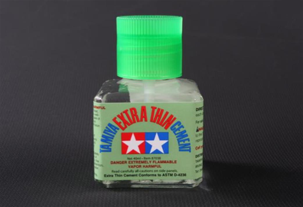 Tamiya  87038 Extra Thin Cement 40ml Bottle