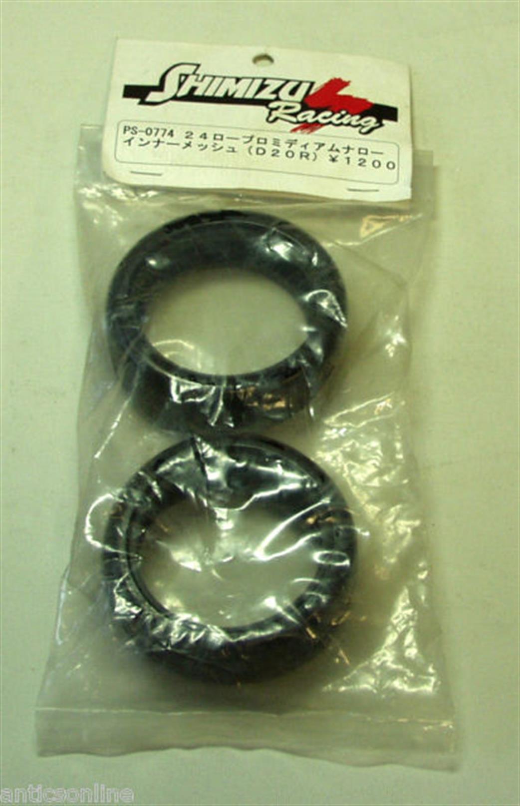 Pit Shimizu 1/10 PS-0774 Low Profile Medium Narrow Inner Mesh (D20R) 24mm (1pair)