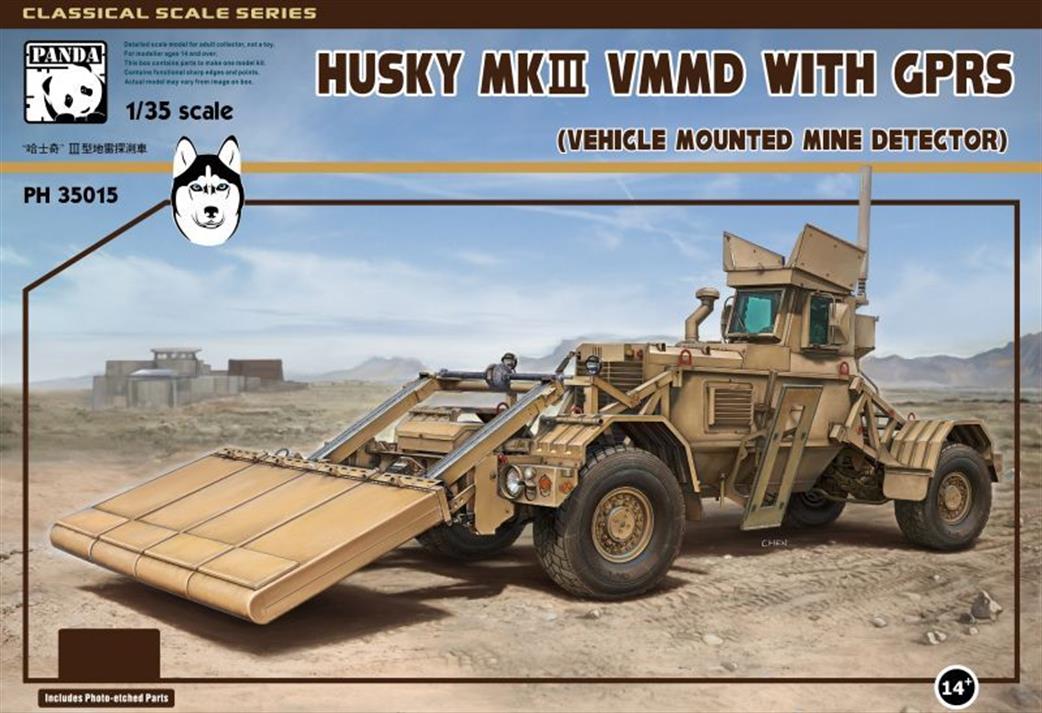 Panda Models 1/35 PH35015 Husky MKIII VMMD with GPRS Kit