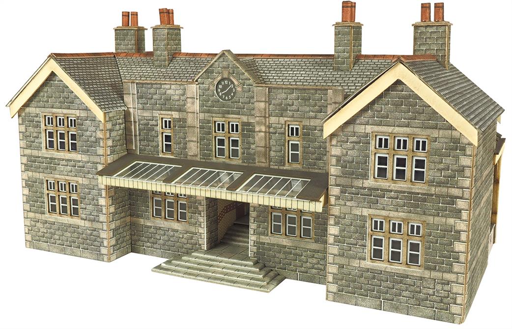 Metcalfe N PN920 Mainline Station Booking Hall Building Card Kit