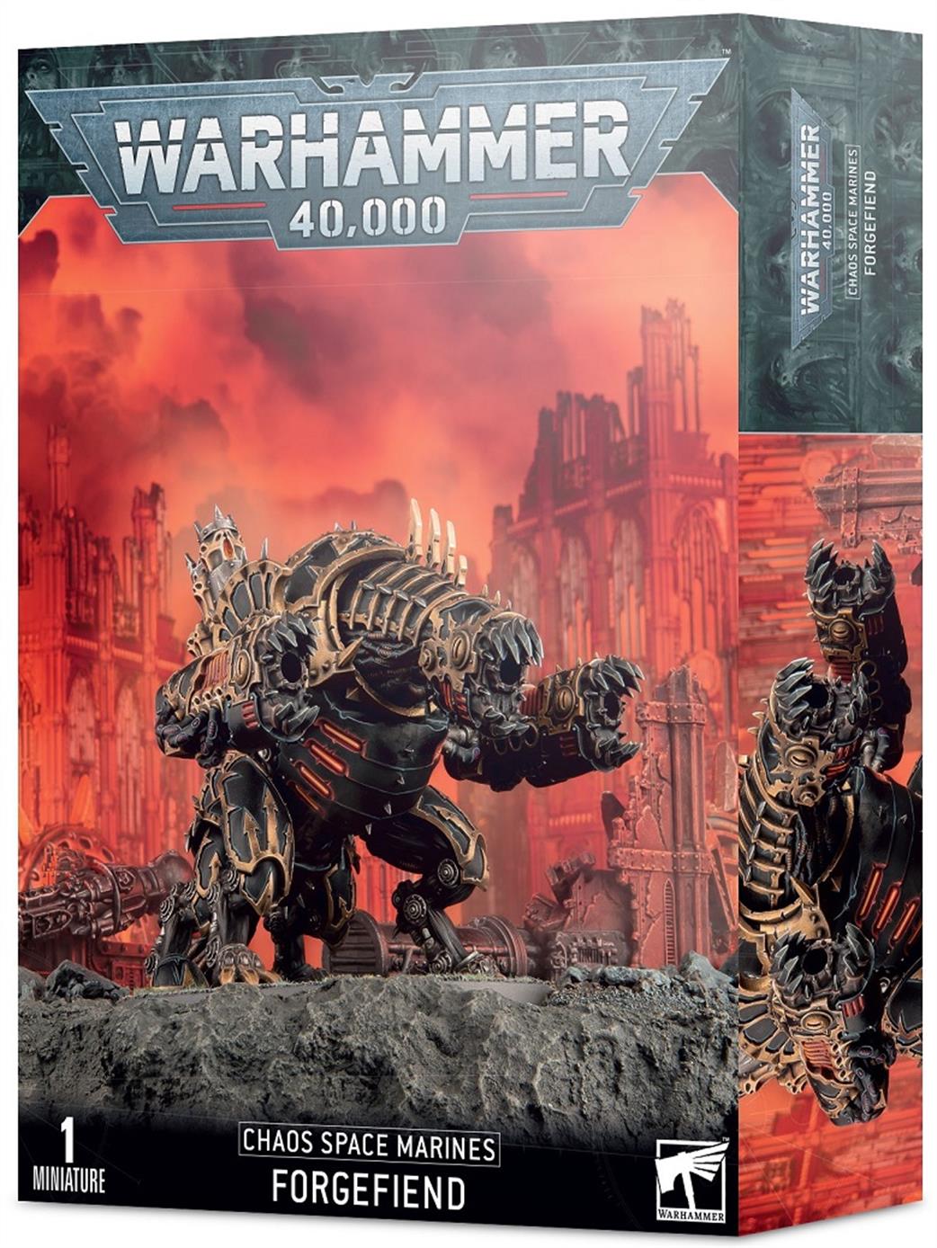 Games Workshop 28mm 43-14 Chaos Space Marine Forgefiend / Maulerfiend