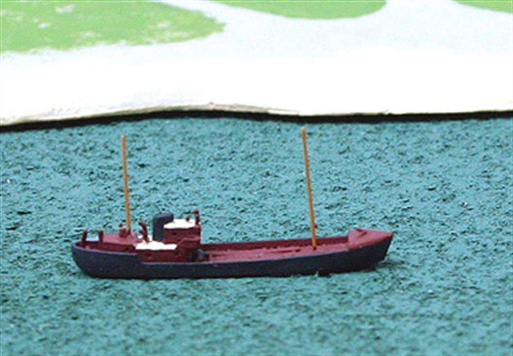 Rhenania 1/1250 RJ143 Bielefeld, German sidewinder trawler, BV106, 1957