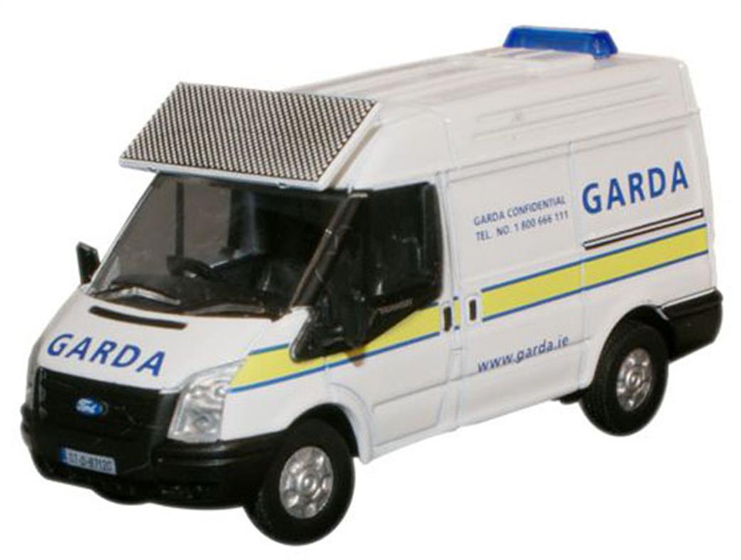 Oxford Diecast 1/76 76FT007 Garda Ford Transit SWB Medium