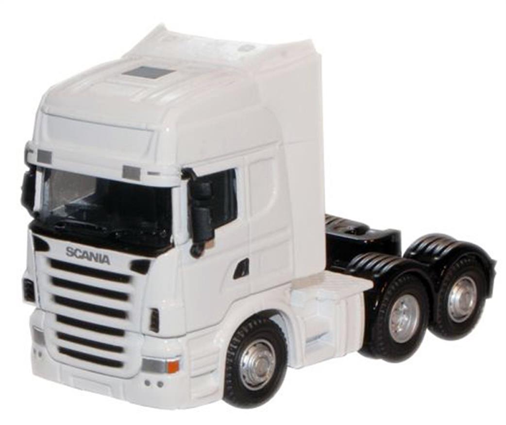 Oxford Diecast 1/76 76WHSCACAB White Scania Cab