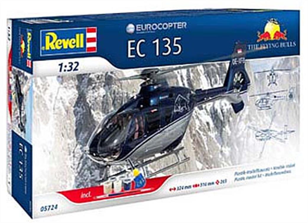 Revell 1/32 05724 EC135 Flying Bulls Model Set