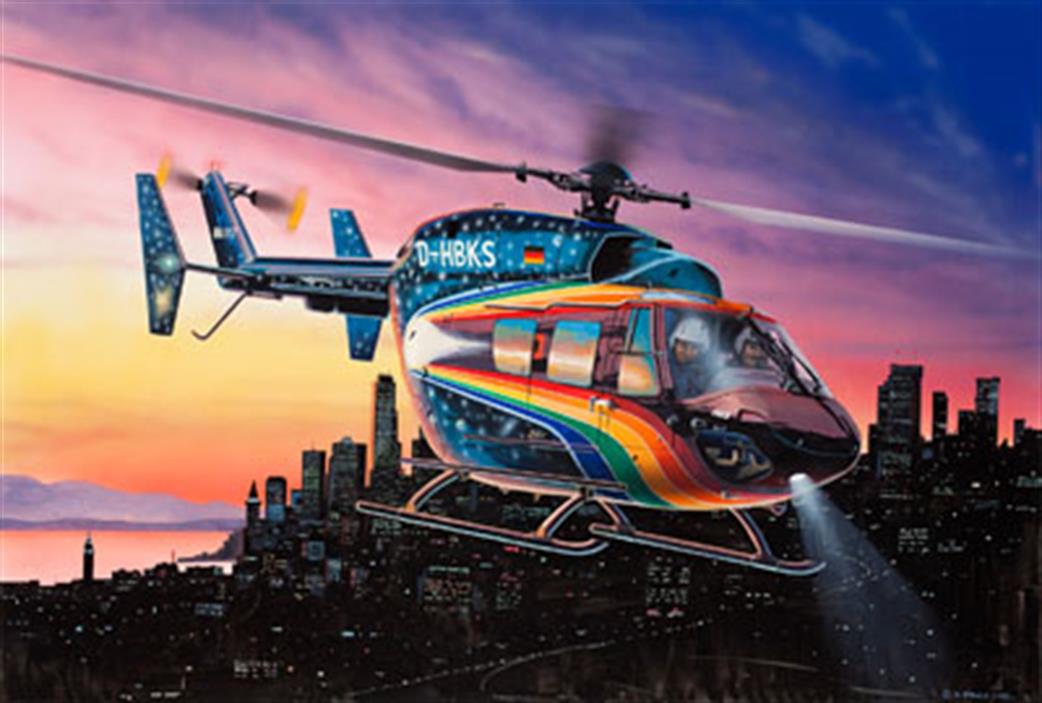 Revell 1/72 04833 Eurocopter BK117, Space Design Helicopter Kit