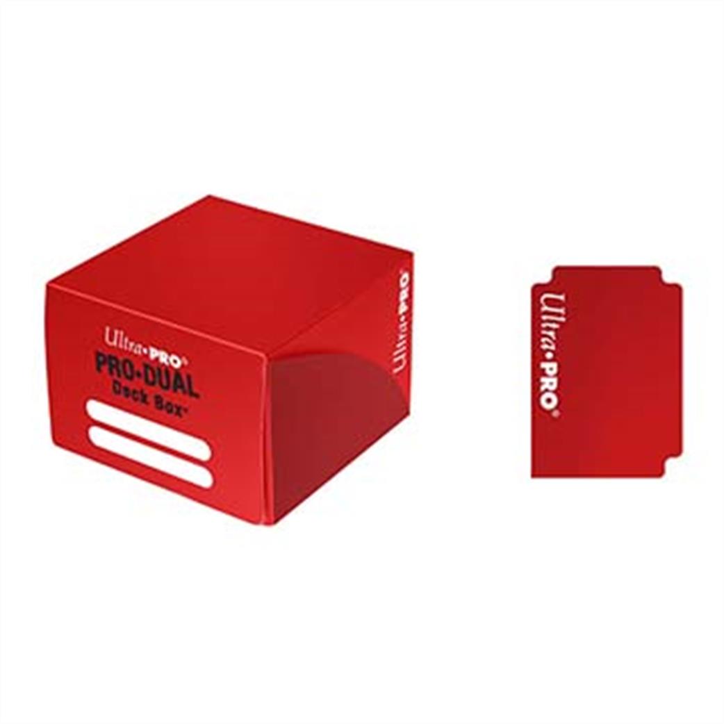 Ultra Pro 82989 PRO-DUAL 180 Card Red Deck Box