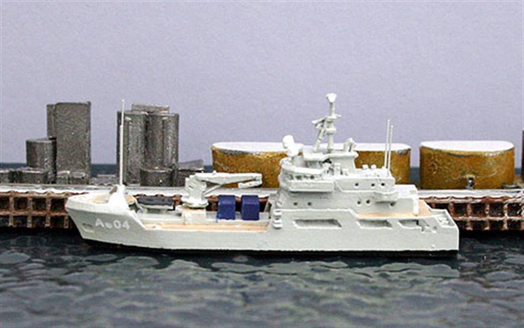 Albatros 1/1250 Alk402 HNLMS Pelikaan A804 Dutch logistic support ship Model006