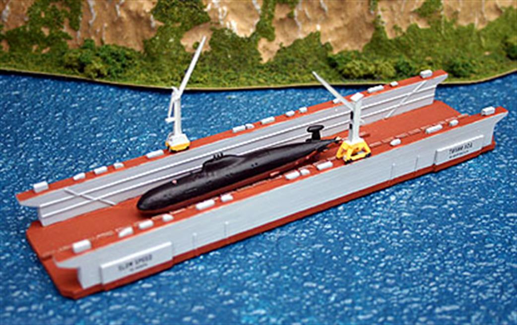 Coastlines 1/1250 CL-D07 PD-81 Floating Drydock, Russian Navy, 1970s on