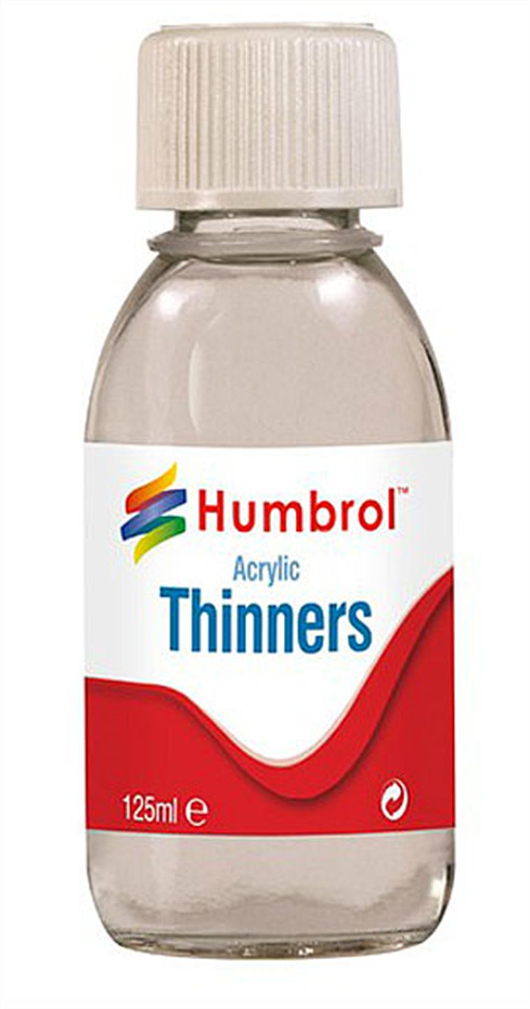 Humbrol AC7433 Acrylic Thinners 125ml Bottle