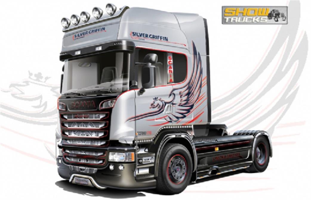 Italeri 1/24 3906 Scania R730 V8 Streamline Cab kit