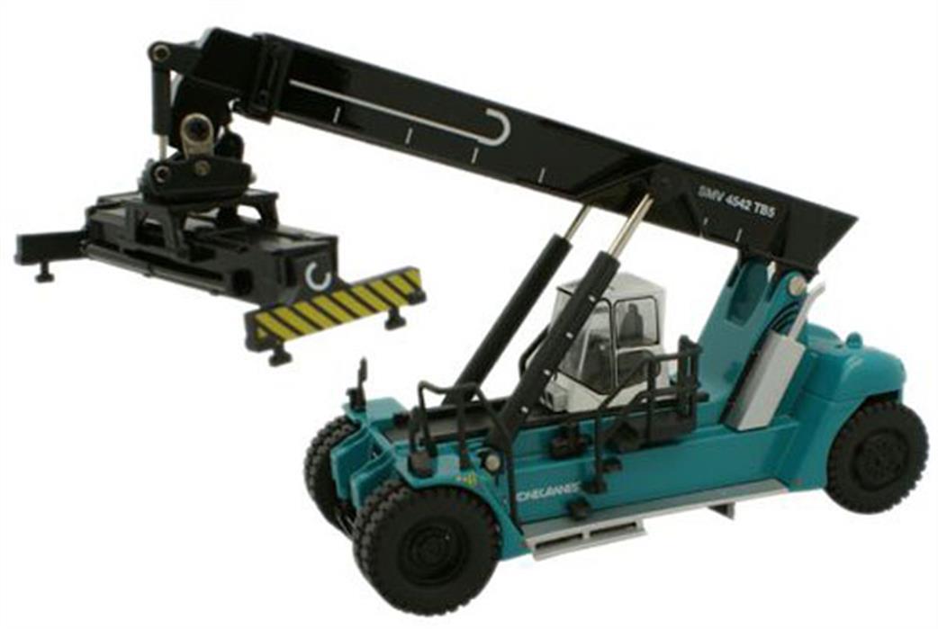 Oxford Diecast 1/76 76KRS001 KoneCranes Reach Stacker Blue