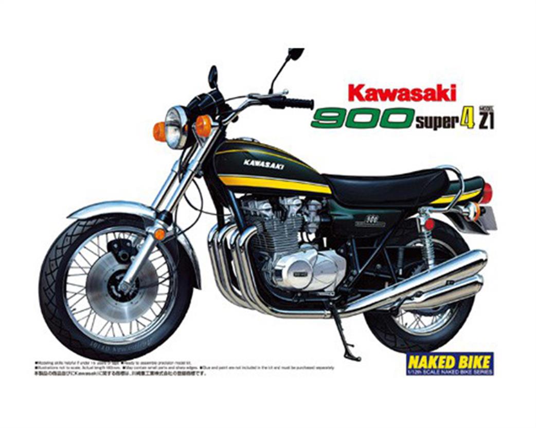 Aoshima 1/12 04098 Kawasaki 900 Super Four 1972 Motorbike Kit